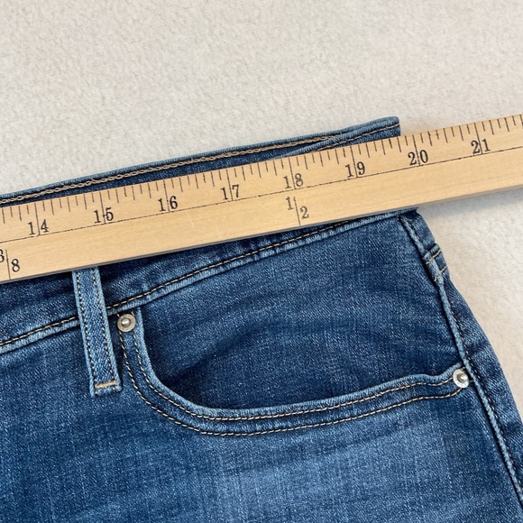 Levis 311 Shaping Skinny Capri Jeans Womens Plus 20W Blue Denim - Picture 8 of 14